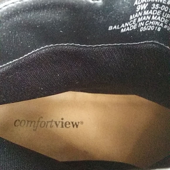 The Adrianne Bootie by Comfortview® in Black - Picture 8 of 9